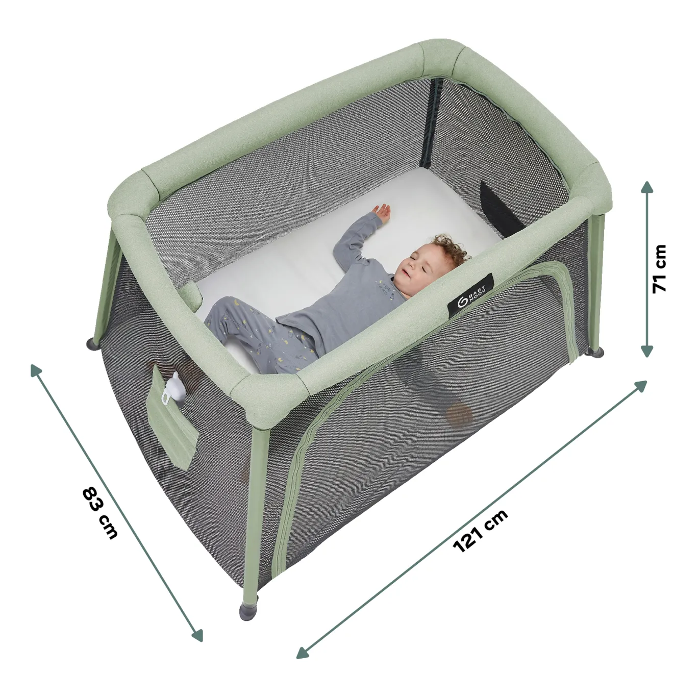 BM 3-in-1 Reisebett Moov & Comfy BabyMoov
