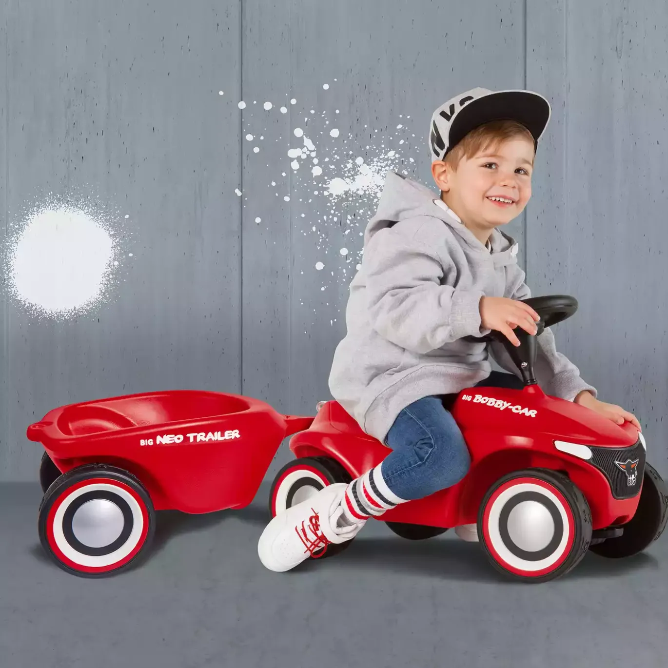 Bobby Car Neo Anhänger Rot