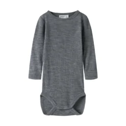 Body aus Merinowolle Gray