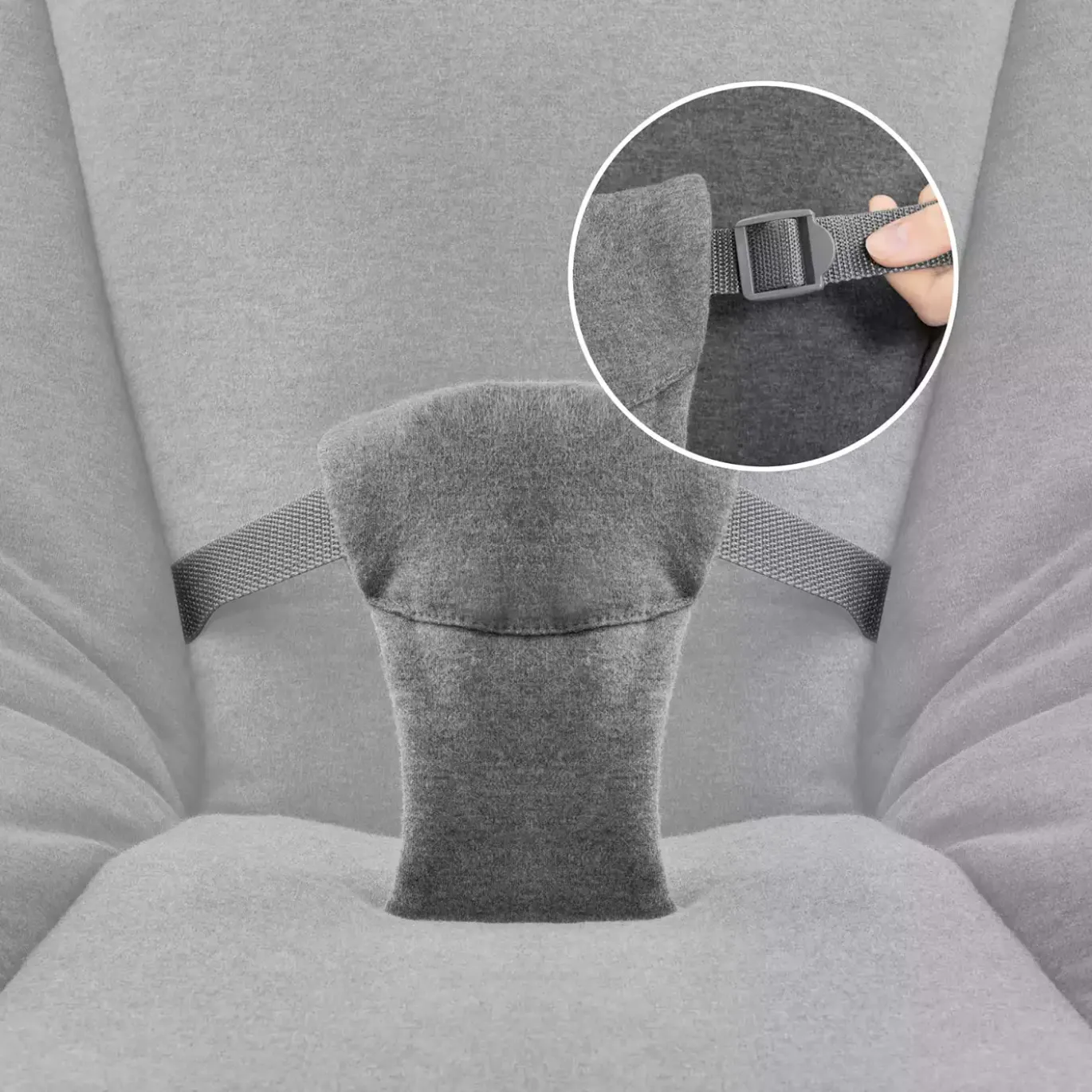 Bouncer Deluxe 2in1 Melange Grey