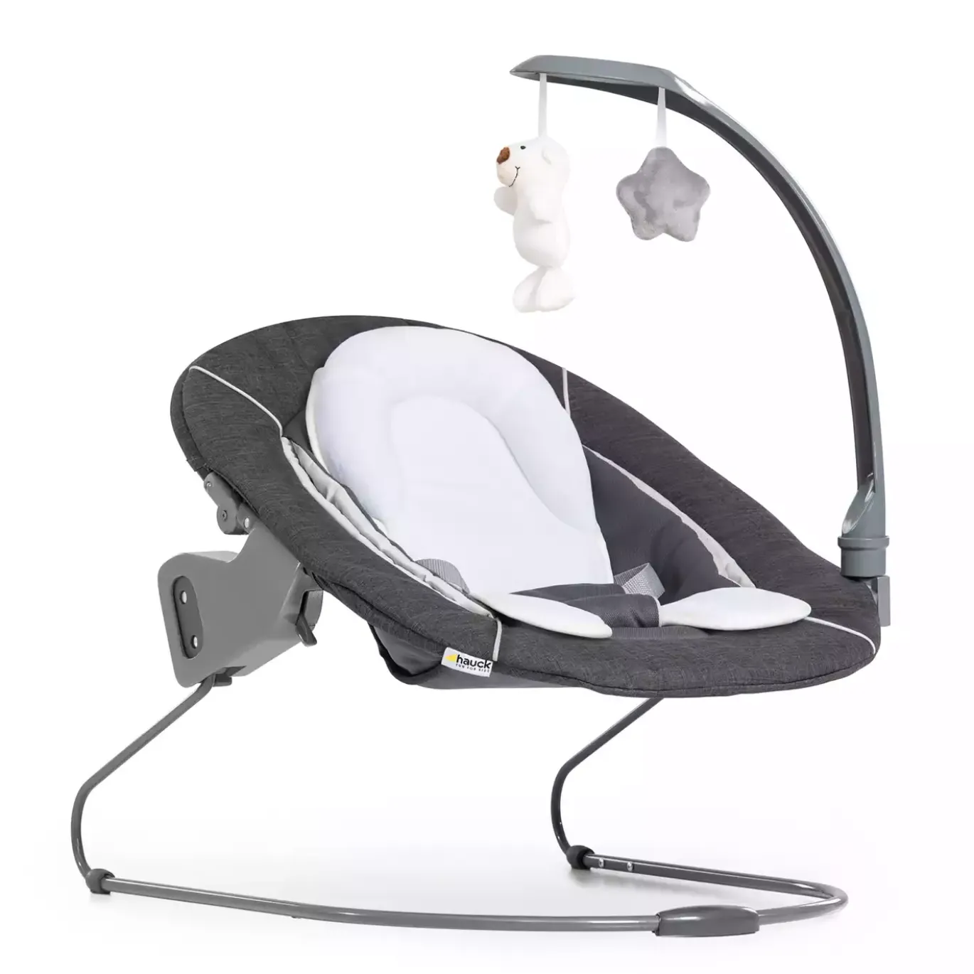 Bouncer Deluxe 2in1 Melange Grey