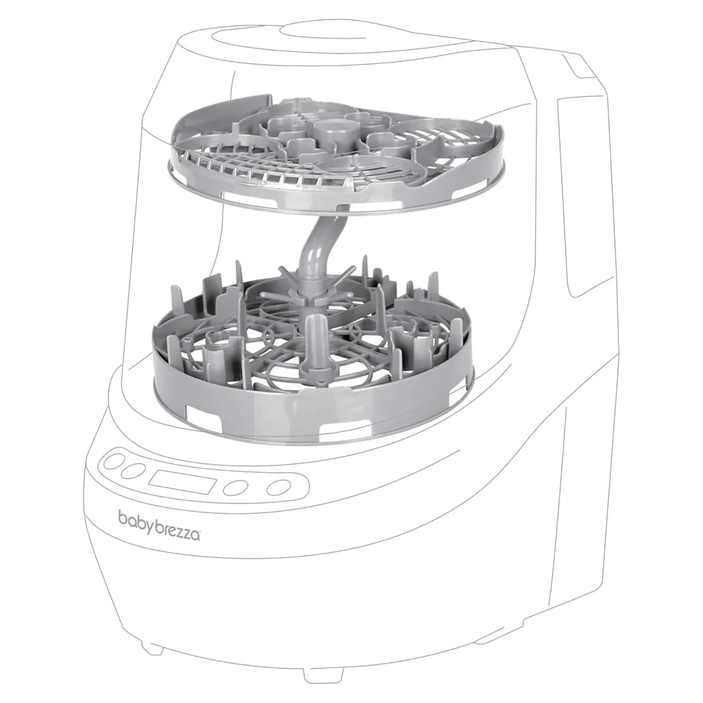 Breast Pump Rack für den Bottle Washer Pro