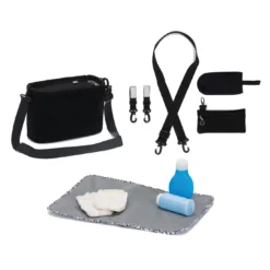 Buggy-Tasche Teddy Schwarz