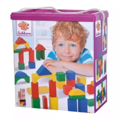 Bunte Holzbausteine