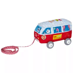 Bus auf Holzrollen BabyGlück