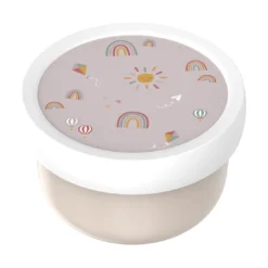 Campus Fruchtbox 300 ml mit Gabel - Sunshine & Rainbow