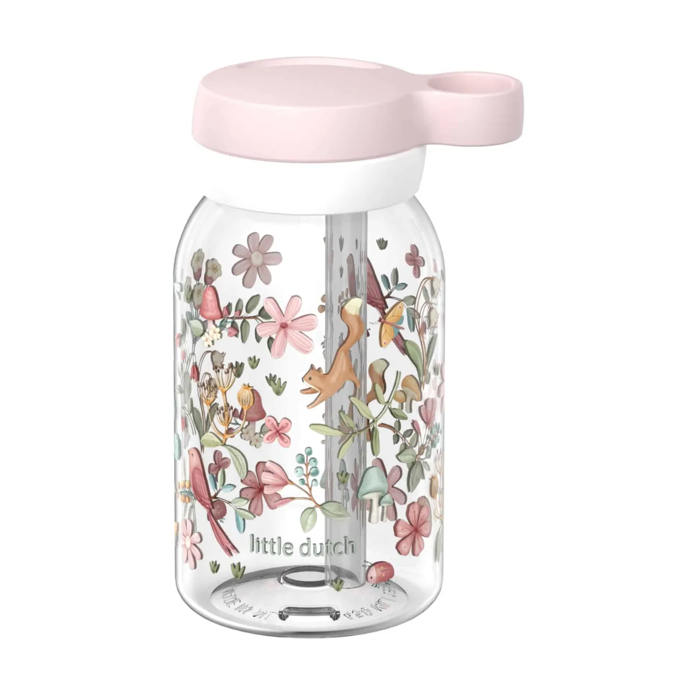 Campus Trinkflasche mit Trinkhalm 450 ml - Fairy wonders