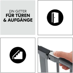 Clear Step Autoclose 2 Dark Grey 75-80 cm