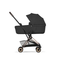 Coya Comfort Sepia Black / Rosegold Rahmen inkl. Babywanne