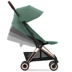 Coya Leaf Green / Rosegold Rahmen