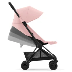 Coya Peach Pink / Matt Black Rahmen