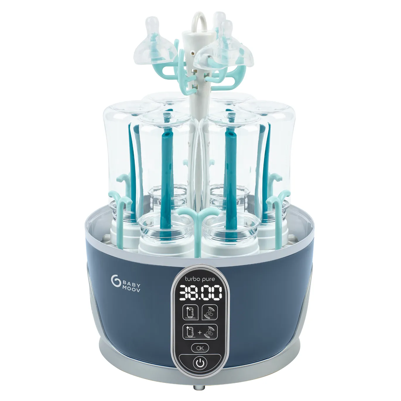 Dampfsterilisator & Flaschentrockner Turbo Pure