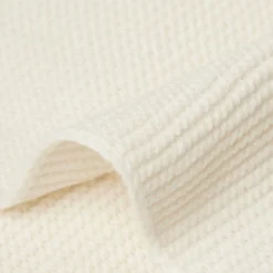 Decke Basic Knit Ivory 75 x 100 cm