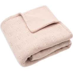 Decke Grain Knit Wild Rose 75 x 100 cm