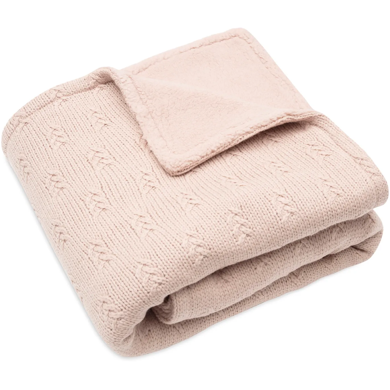 Decke Grain Knit Wild Rose 75 x 100 cm