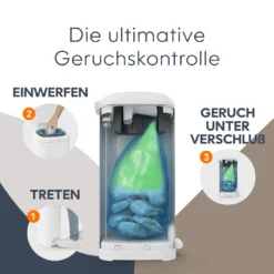 Diaper Genie Windeleimer Select Lilly White