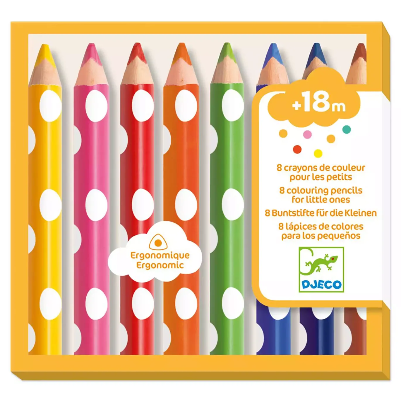8 dicke Buntstifte