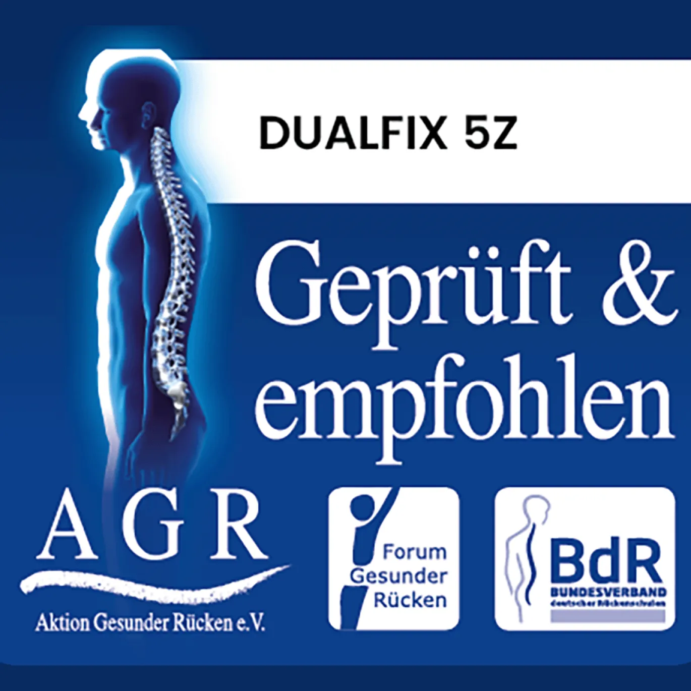 DUALFIX 5Z Style Harbor Blue Diamond