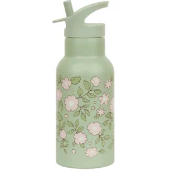 Edelstahl-Trinkflasche Blümchen
