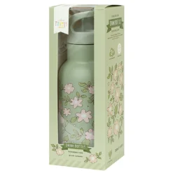 Edelstahl-Trinkflasche Blümchen