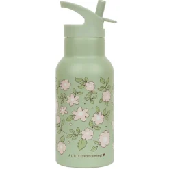 Edelstahl-Trinkflasche Blümchen