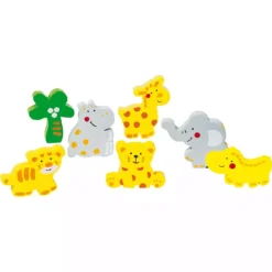Einlegepuzzle Wilde Tiere