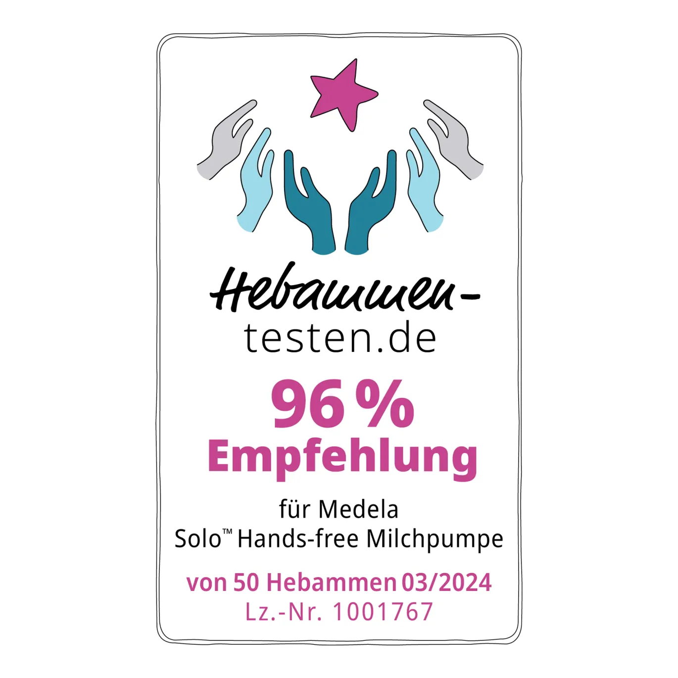 Elektrische Einzelmilchpumpe Solo Hands-free