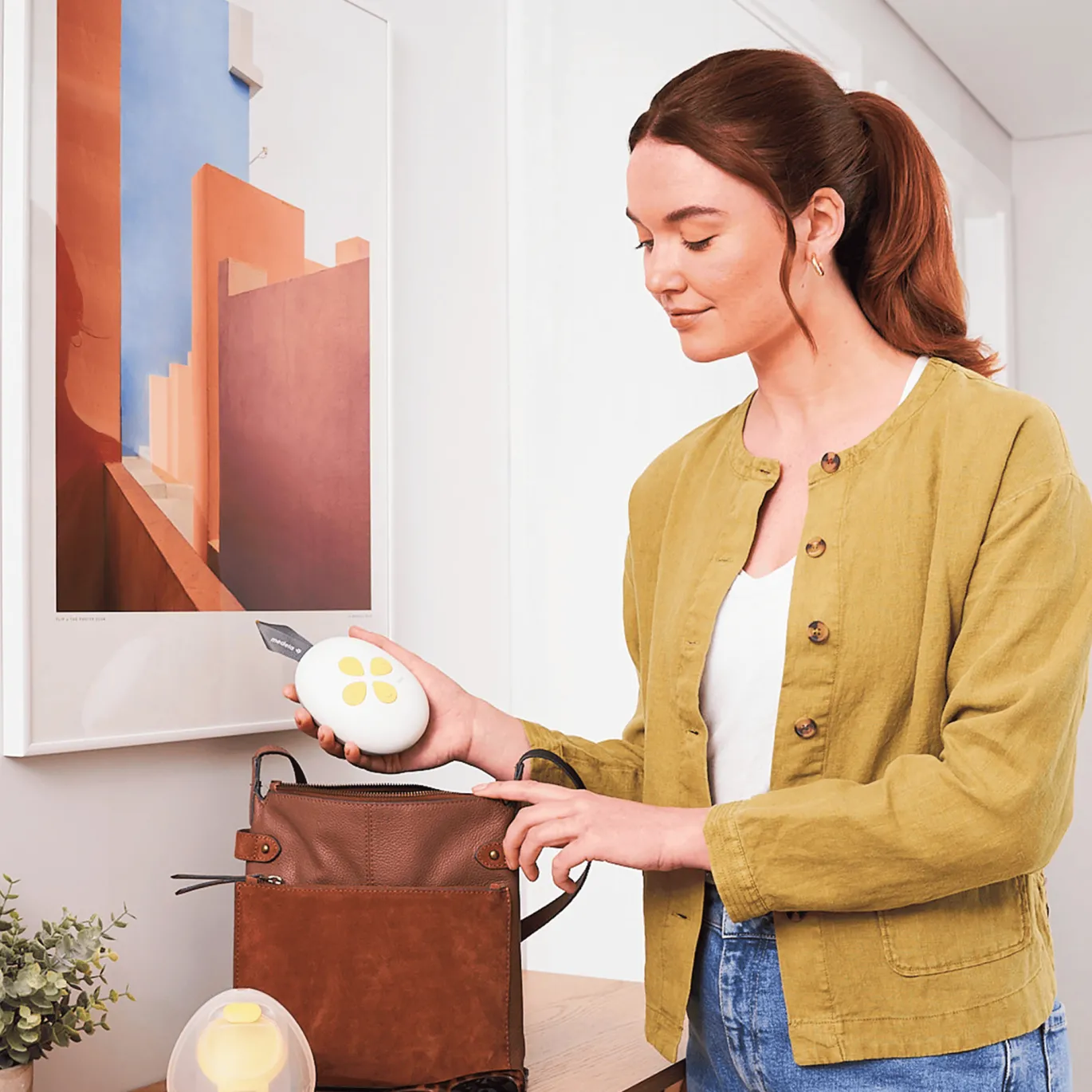 Elektrische Einzelmilchpumpe Solo Hands-free