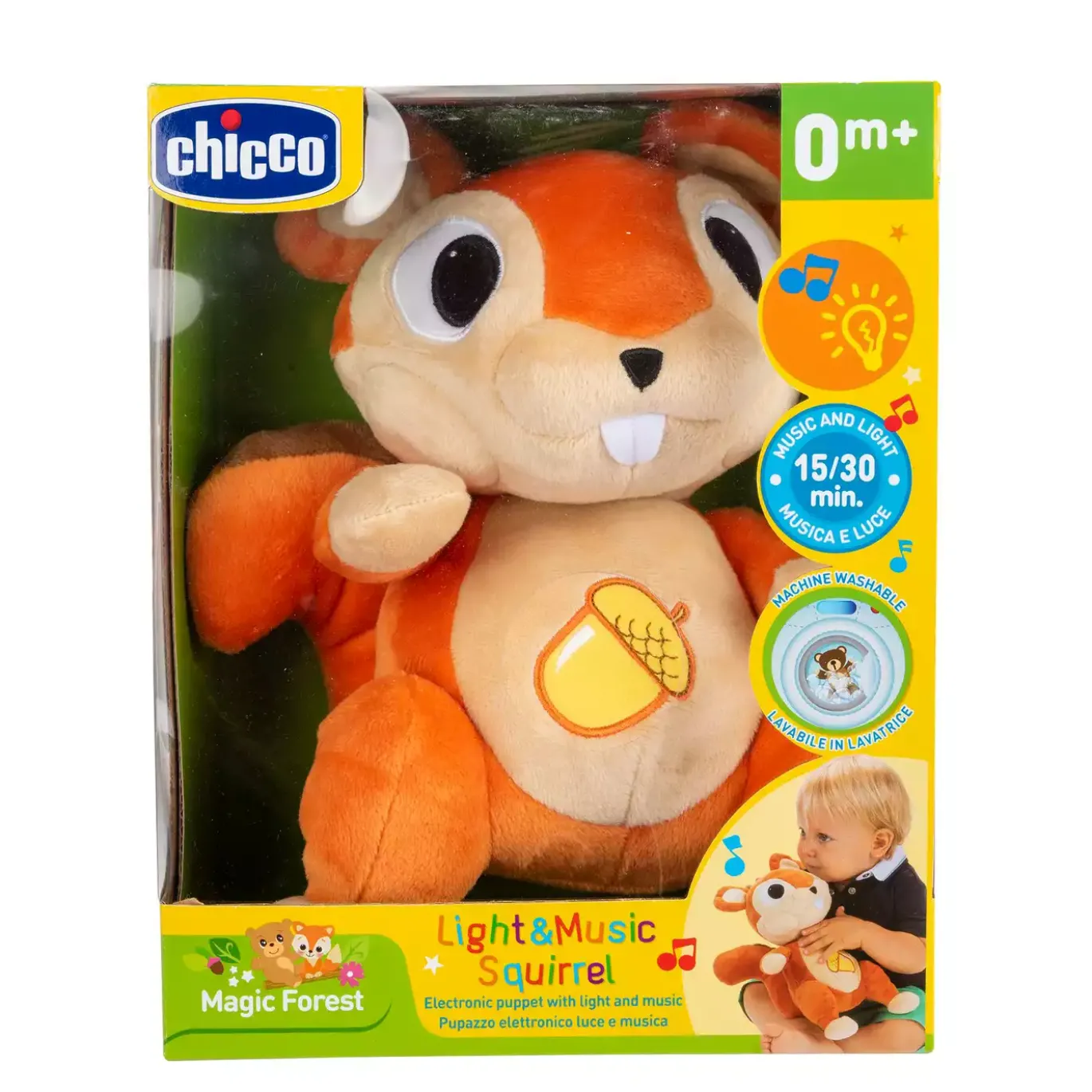 Elektronisches Kuscheltier Eichhörnchen