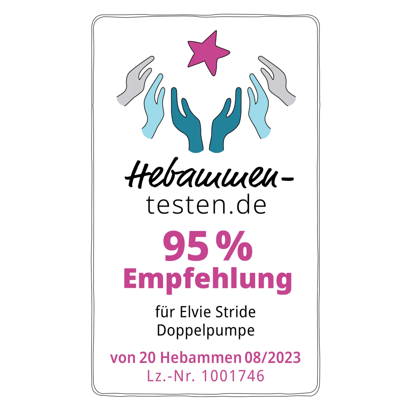 Elvie Stride - Elektrische Doppelpumpe