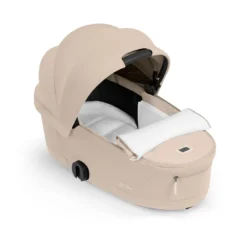 e-Priam Comfort Cozy Beige mit Rahmen in Matt Black 26