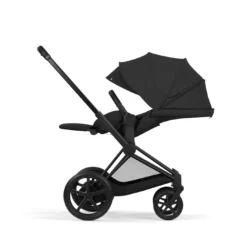 e-Priam Comfort Sepia Black mit Rahmen in Matt Black 26