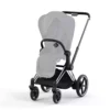 e-PRIAM Rahmen Chrome Black