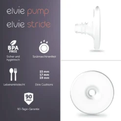 2er Pack Stillhütchen für Elvie Pump/Stride L 19mm