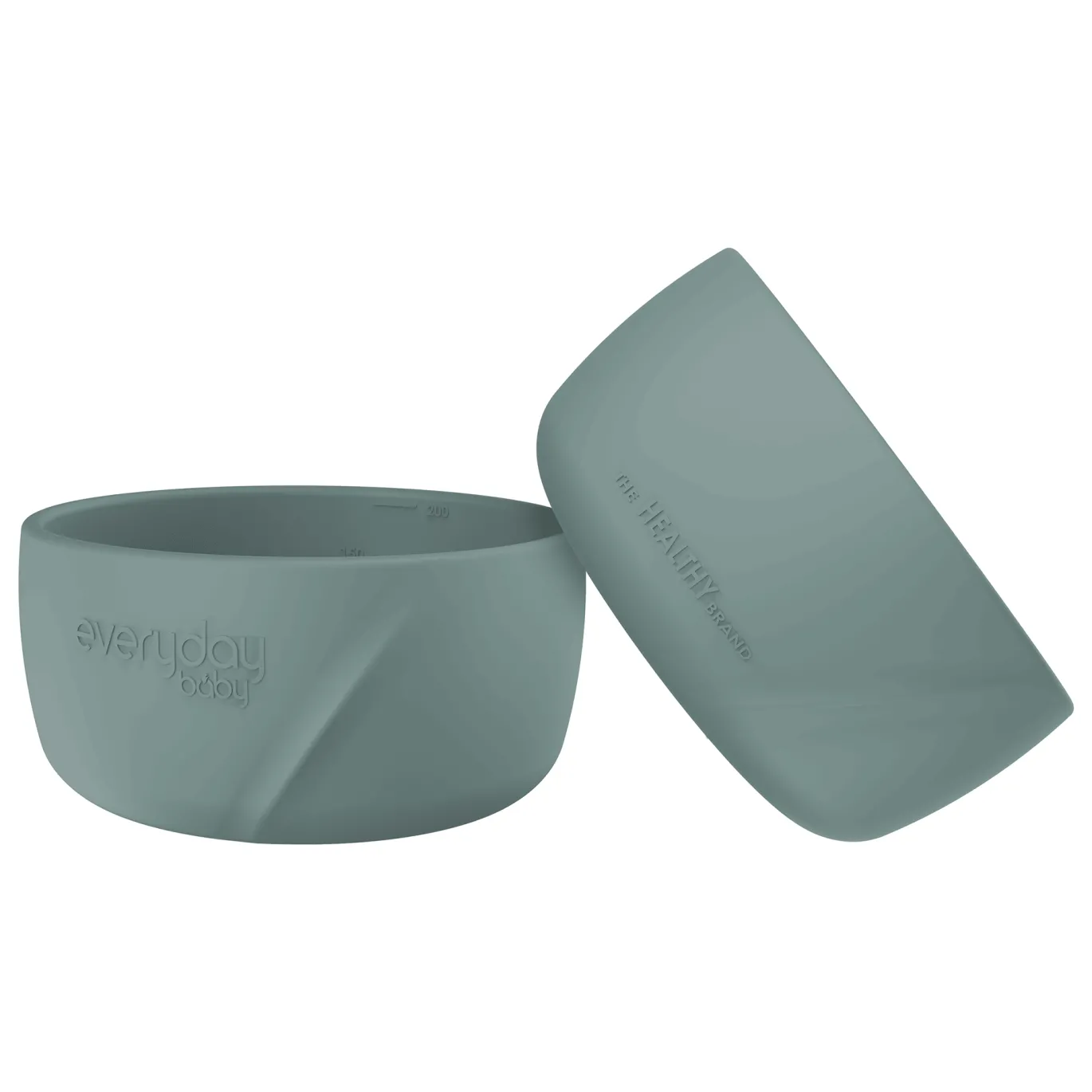 2er Set Silikon Schalen Harmony Green