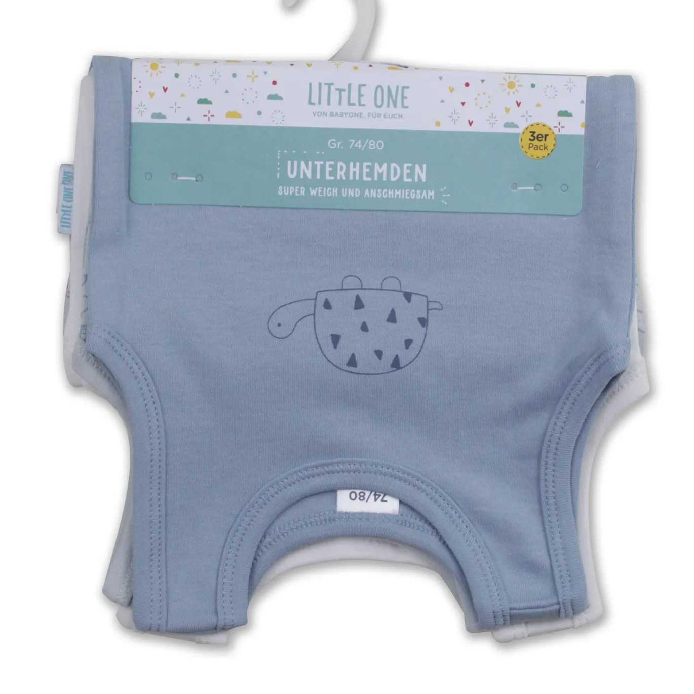 3er-Pack Unterhemden