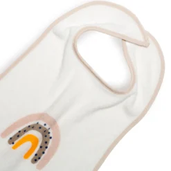 3er-Pack Klettlätzchen Regenbogen