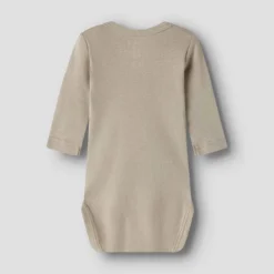 3er-Pack Langarmbody Animal Beige