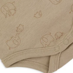 3er-Pack Wickelbodys Elefant