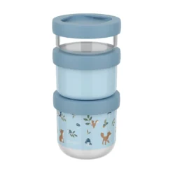 3er-Set Snackbox Mio Forest Friends