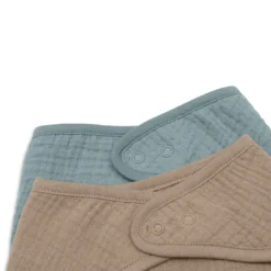 2er-Set Bandana Lätzchen Muslin