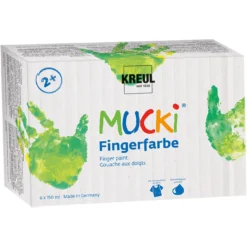 6er Set Fingerfarben