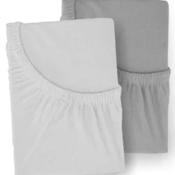 2er Set Jersey Spannbetttücher 40 x 90 cm