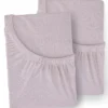 2er Set Jersey Spannbetttücher bis 70 x 140 cm