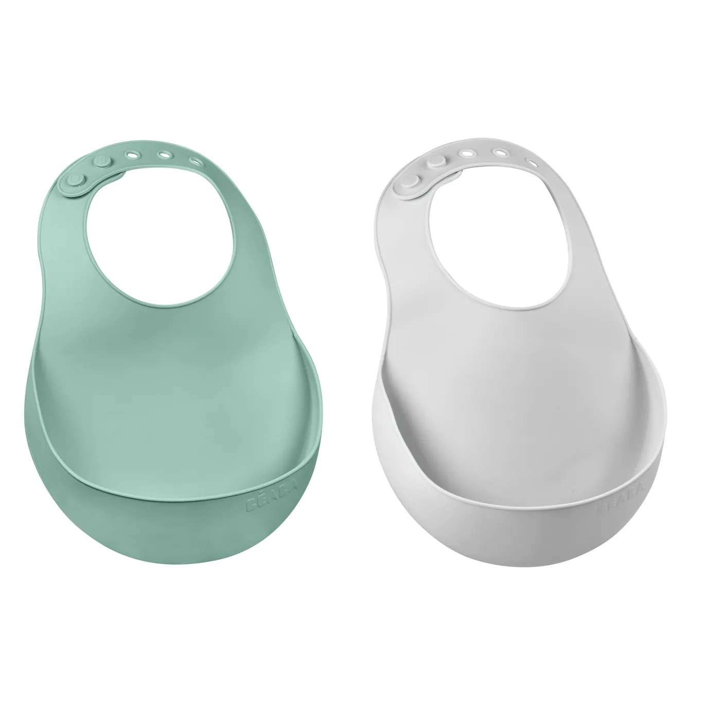 2er Set Silikon-Lätzchen