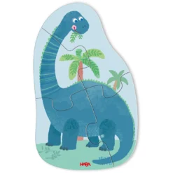 6 erste Puzzles Dinos