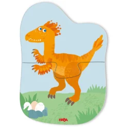 6 erste Puzzles Dinos