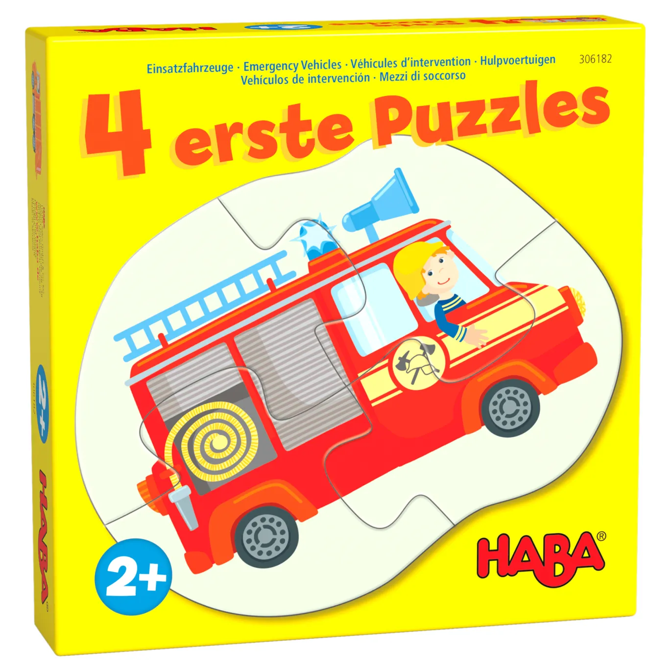 4 erste Puzzles – Einsatzfahrzeuge