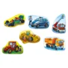 6 erste Puzzles - Fahrzeuge