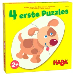 4 erste Puzzles – Tierkinder